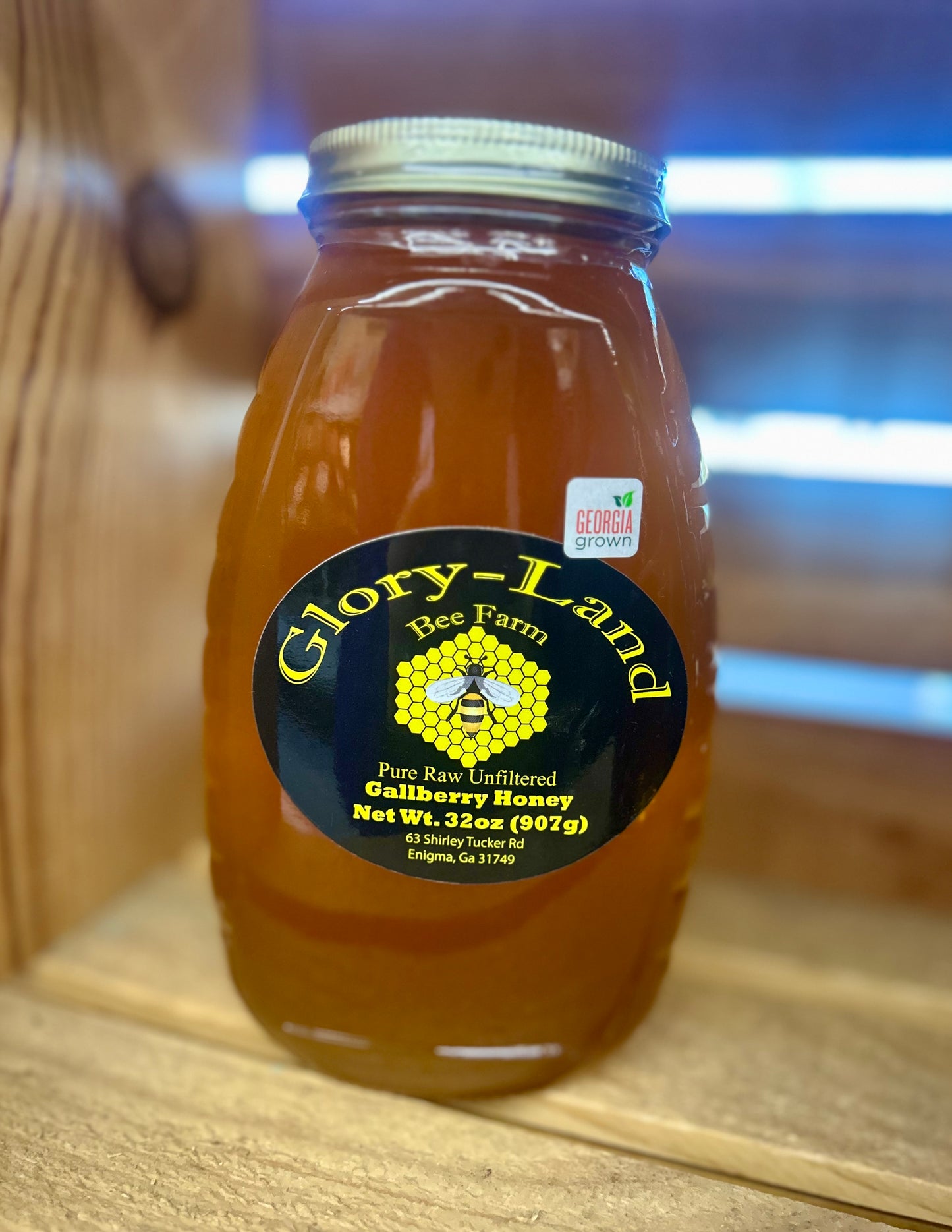 Glory-Land Gallberry Honey 32 oz.