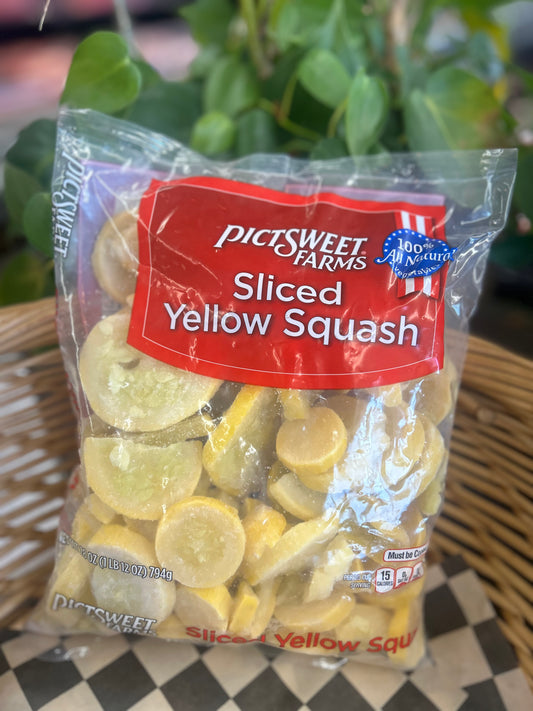 Sliced Yellow Squash
