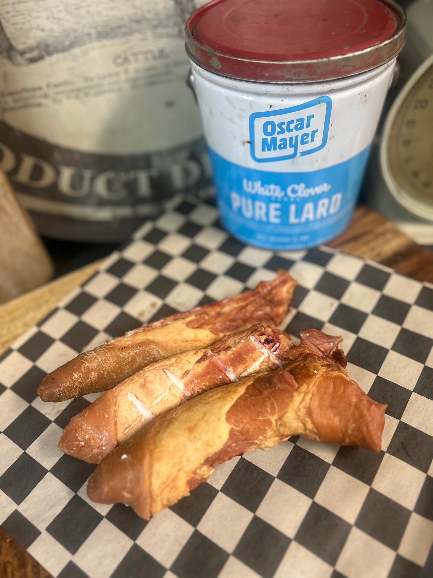 Smoked Whole Pig Tails