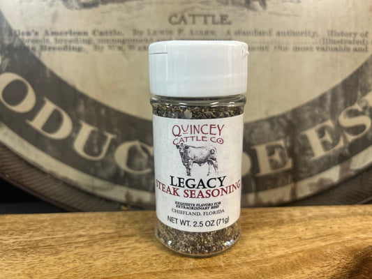 Quincey Legacy Steak Seasoning