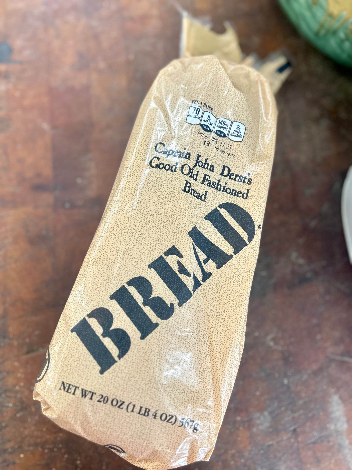 Captain John Derst's Bread